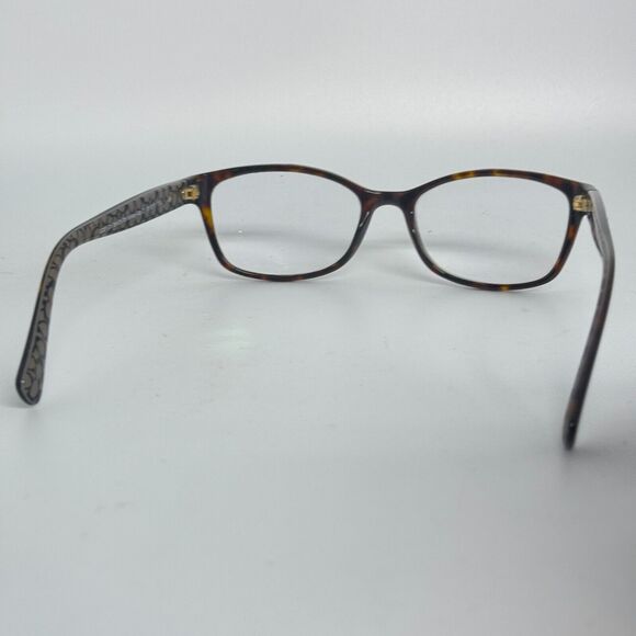 COACH HC6065 5291 Dark Tortoise Rectangle Women's 51 mm Eyeglasses H15935 - Picture 4 of 8